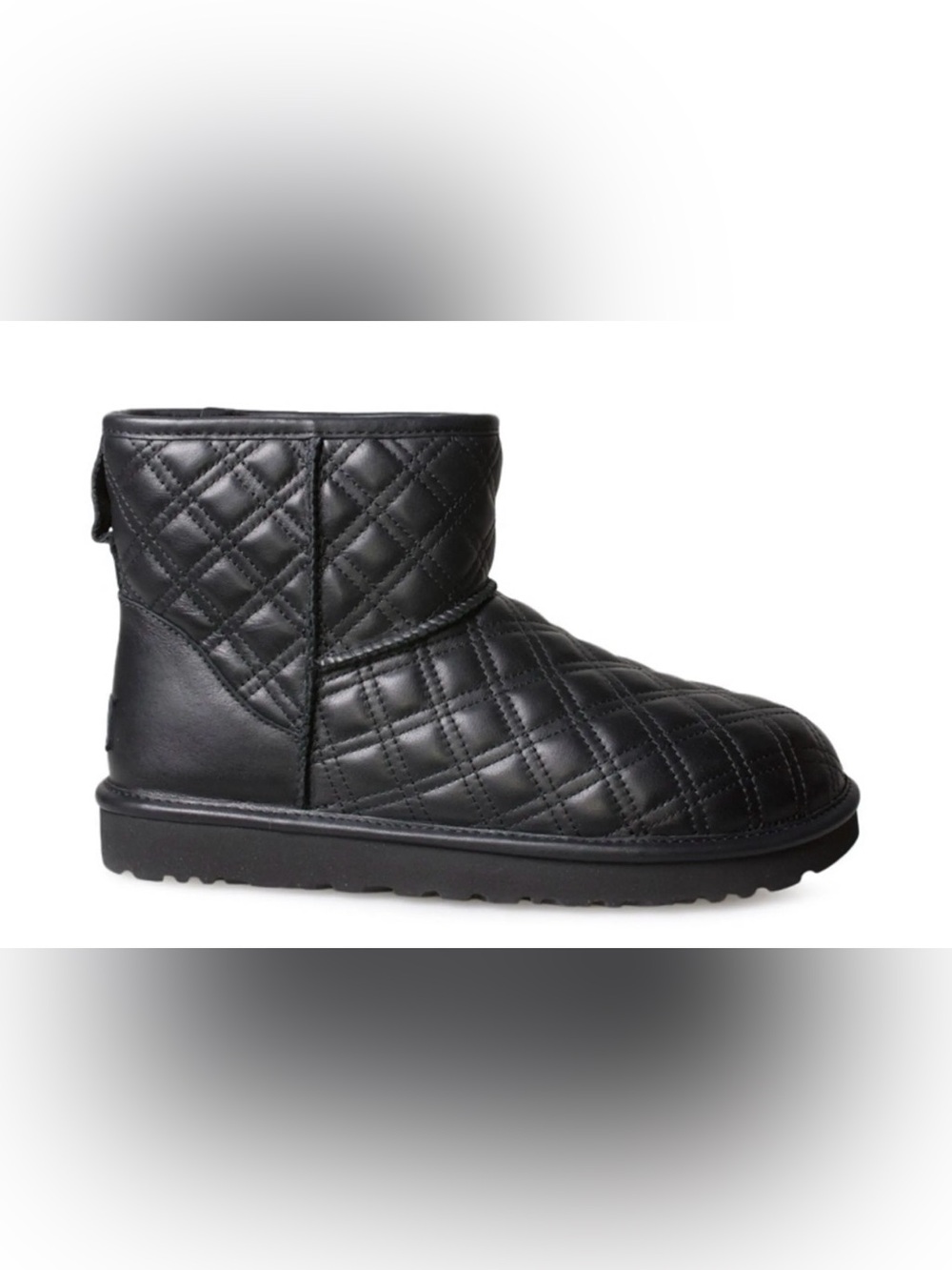UGG Black Quilted Men’s Ankle Boots